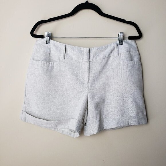 Apt. 9 Pants - APT 9 Cuffed Metallic Hot Summer Shorts